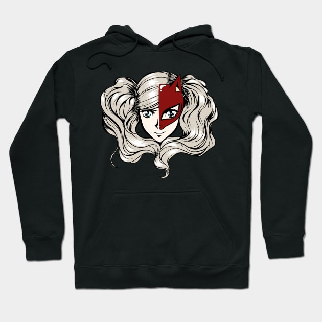 Ann/Panther - Persona 5 Hoodie by ShaShaRabi